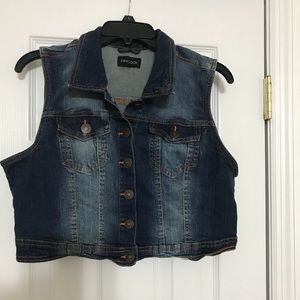 Denim Vest XL